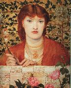 Regina Cordium Dante Gabriel Rossetti